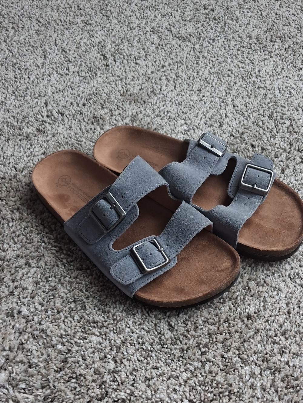 Girls White Mountain Footbed Sandals